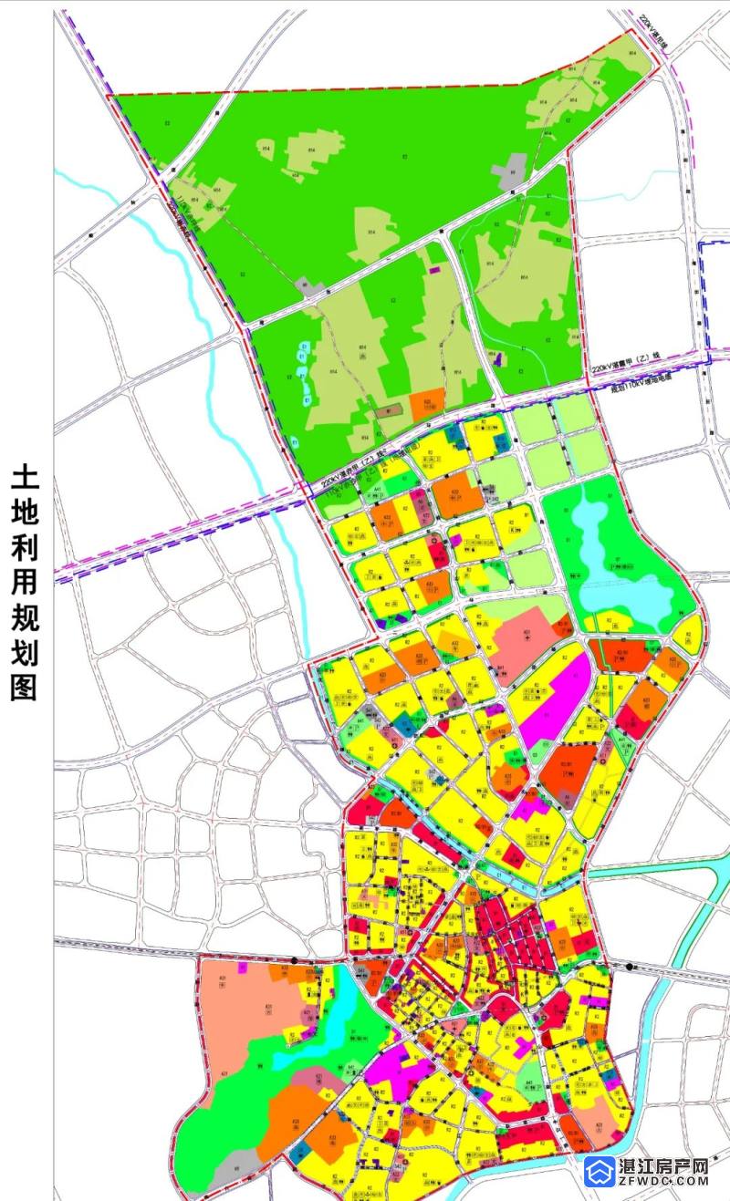 153万人65779公顷赤坎区控制性详细规划实施