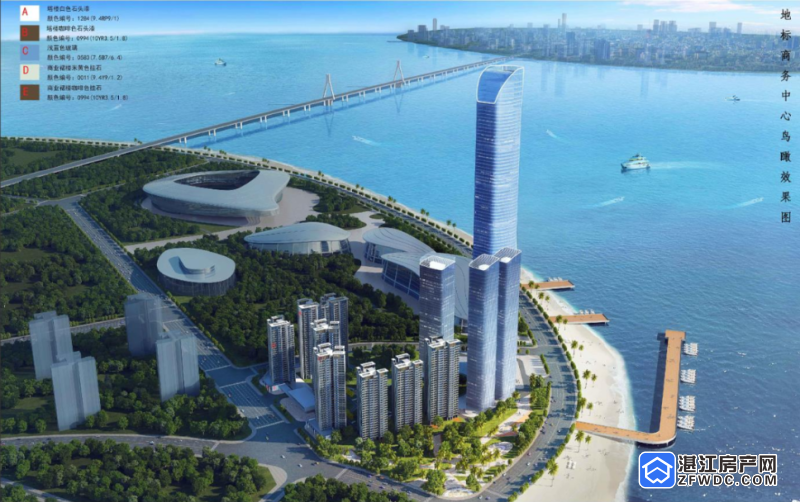 360米!湛江第一高楼!湛江地标商务中心新进展-湛江房产网